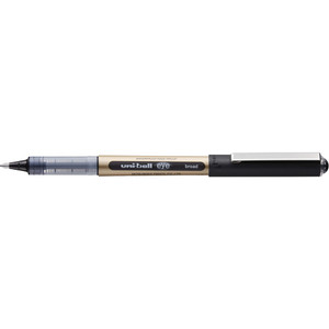 Uni-Ball Liquid Ink Pen Eye Broad 1.0mm Black, Box of 12