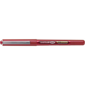 Uni-Ball UB150 Eye Rollerball Pen Ultra Micro 0.38mm Red, Box of 12