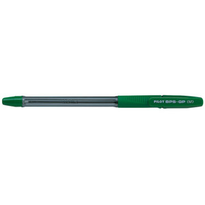 Pilot BPS-GP Medium 1.0mm Green, Pack of 12