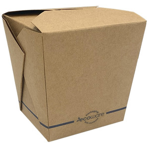 PLA Coated Kraft Noodle Box 26oz, Pack of 50