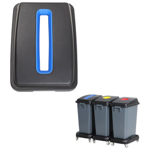 Blue Lid Only For 60 Litre Recycling Bin (A3G7J)
