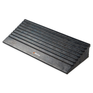 Kerb Ramp Rubber Black  - 100mm High