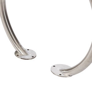Bike Rack Surface Mounted Circular Stainless Steel 304