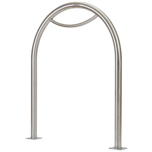 Bike Rack In-Ground City of Melbourne Design Stainless Steel 316