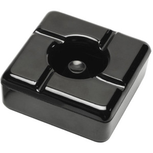 Black Windless Ashtray 115 x 115 x 50cm, Each