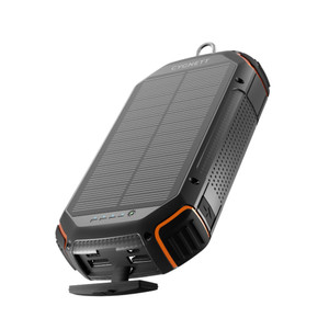 Cygnett ChargeUp Outback Gen2 PD 3.0 15W 20000mAh (20K) Outdoor Solar Power Bank IP54 Rated (Black), Each