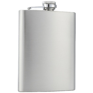 Stainless Steel Pocket Flask 7oz, Each