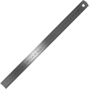Steel Ruler 60cm x 2.8cm, Each