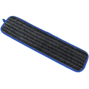 Sabco Professional Ultra Clean Multi-Fit Microfibre Antibacterial Flat Mop Pad Blue, Each