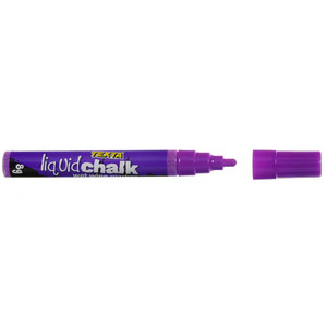 TEXTA LIQUID CHALK MARKER Wet Wipe Bullet 4.5mm Nib Purple