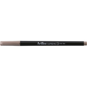 ARTLINE SUPREME FINELINER PENS 0.4mm Pastel Brown Pack of 12
