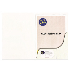 MARBIG PRESENTATION FOLDERS Pro Series A4 Matt White, Pk20