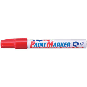 ARTLINE 400 PAINT MARKERS 2.3mm Bullet Red Pack of 15