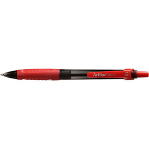 ARTLINE IKONIC 8410 BALL PEN Retractable Medium Red
