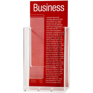 ESSELTE BROCHURE HOLDER DL Wall Mount Single