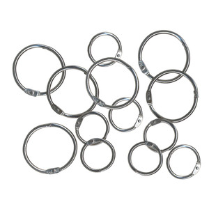 ESSELTE HINGED RINGS No.7 19mm Bx100 (See also GP-HINGED19MM)