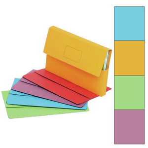 MARBIG SLIMPICK WALLET BRIGHT Foolscap Assorted Pk10