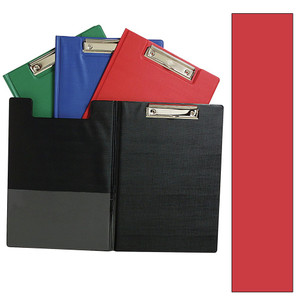 MARBIG PVC CLIPFOLDERS A4 Red