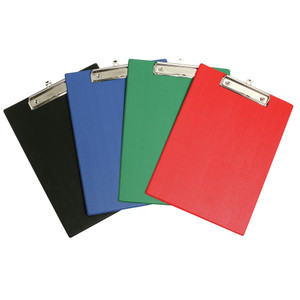 MARBIG PVC CLIPBOARDS Foolscap Blue