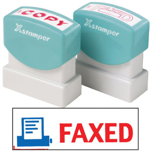XSTAMPER - 2 COLOUR WITH ICON 2023 Faxed