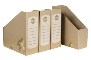 MARBIG MAGAZINE HOLDERS Standard Grey Pk4