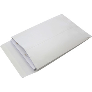 CUMBERLAND EXPANDABLE ENVELOPE White W/Face S/Seal 245x162mm Pack of 25