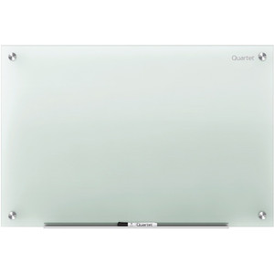 QUARTET INFINITY GLASS BOARD 895x635mm Frosted Office Series