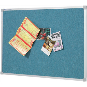 PENRITE FABRIC BOARDS Alum Frame 900x600mm Wedgewood QTNNF0906W