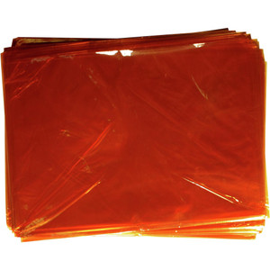 RAINBOW CELLOPHANE 750mmx1m Orange Pack of 25