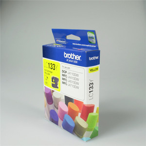 BROTHER LC-133Y ORIGINAL YELLOW INK CARTRIDGE 600PG Suits DCPJ4110DW / MFCJ4410DW / MFCJ4510DW / MFCJ4710DW
