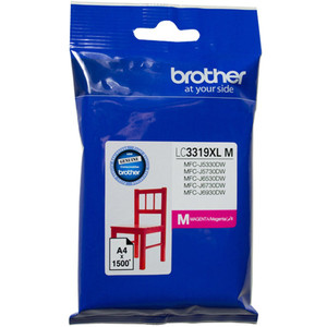 BROTHER LC3319XL INKJET CART MAGENTA HIGH YIELD 1.5K Suits Brother MFC J5330DW / J5730DW / J6530DW / J6730DW / J6930DW