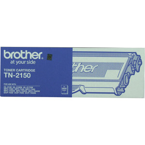 BROTHER TN-2150 ORIGINAL BLACK TONER CARTRIDGE 2.6K Suits HL2140 / 2150 / 2170 / C7340 / 7440 / 7840