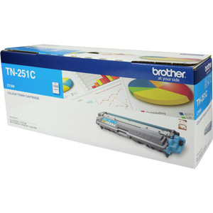 BROTHER TN-255C ORIGINAL HIGH YIELD CYAN TONER CARTRIDGE 2.2K Suits HL3150CDN / HL3170CDW / MFC9140CDN / MFC9330CDW / MFC9340CDW / DCP9015CDW