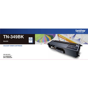 BROTHER TN-349 ORIGINAL BLACK SUPER HIGH YIELD TONER CARTRIDGE 6K Suits HL L9200CDW / MFC L9550CDW
