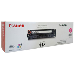 CANON CART418 ORIGINAL MAGENTA TONER CARTRIDGE 2.9K Suits MFC350CDN / MF8380CDW / MF8580CDW