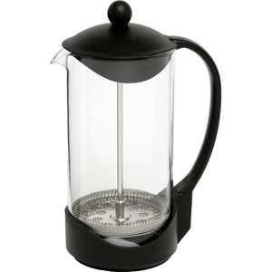 Compass Impress Coffee Plunger 8 Cup 1 Ltr Black, Each