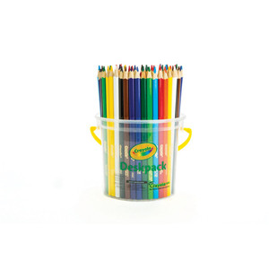 CRAYOLA TRIANGULAR PENCILS 48 Asst Deskpack 12 Colors