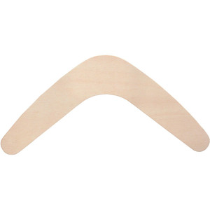 ZART WOODEN BOOMERANGS Pack of 10