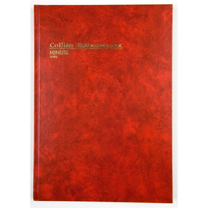 COLLINS ACCOUNT 3880 SERIES BOOK A4 Minute