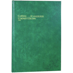 COLLINS ANALYSIS 61 SERIES A4 11 Money Column Green