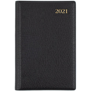 DEBDEN ASSOCIATE POCKET DIARY Week to Open Black (2024)