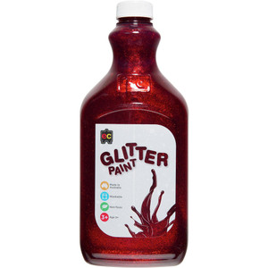 EC GLITTER PAINT 2 Litre Red