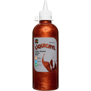 EC LIQUICRYL PAINT 500ml Metallic Copper