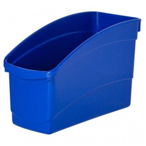 Plastic Book Tub - Blue