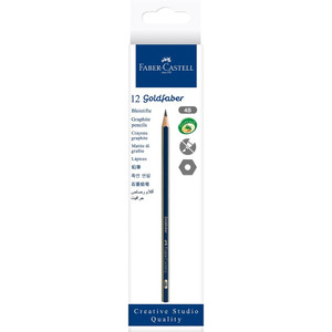 Faber-Castell Goldfaber Graphite Pencil 4B, Pack of 12