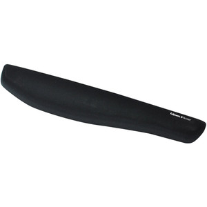 Fellowes Keyboard Palm Support Plush Touch Lycra - Black, Each