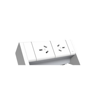 RAPID POWER RAIL 2 GPO 600mm Lead, D Splitter, Clamp