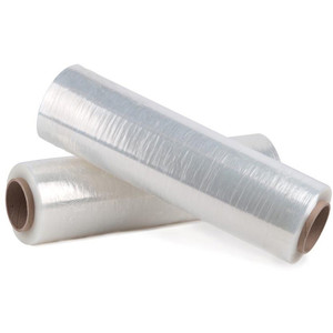 HAND & MACHINE PALLET WRAP Hand 500mmx500m Clear Light Duty Roll