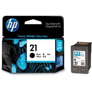 HP 21 BLACK ORIGINAL INK CARTRIDGE (C9351AA) Suits Deskjet 3920 / 3940 / PSC1410 / D1300