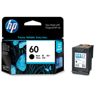 HP 60 ORIGINAL BLACK INK CARTRIDGE Suits D2560 / F4280
